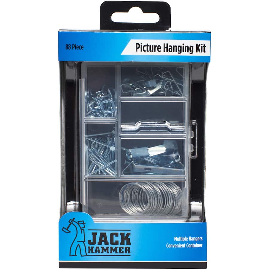 Jack Hammer Picture Hanging Kit Multiple Hangers