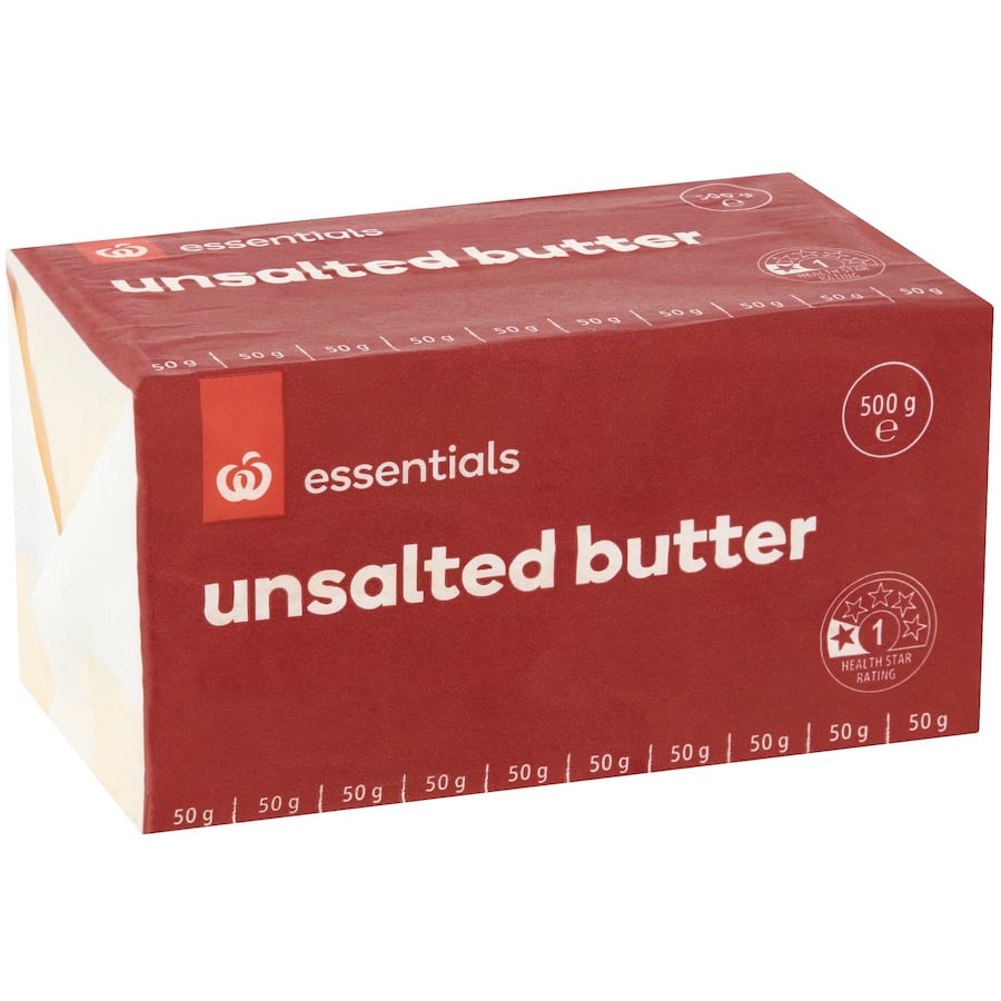 Woolworths Essentials Butter Unsalted