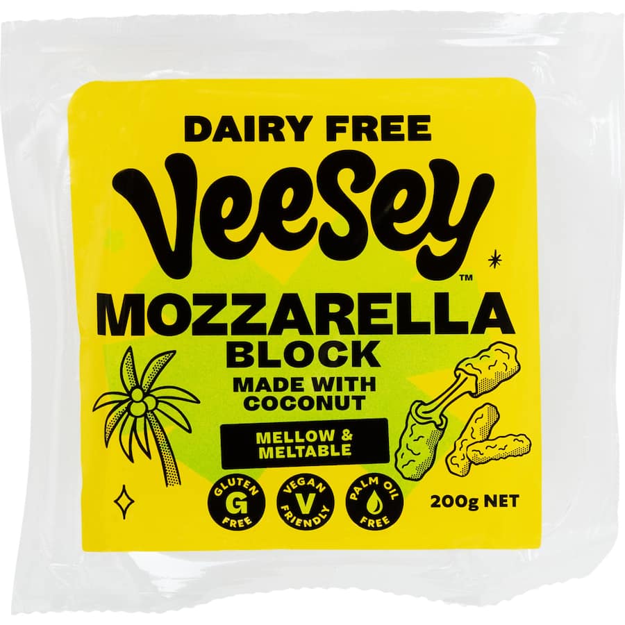 Veesey Mozzarella Cheese Dairy Free