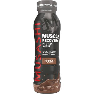 musashi protein shake muscle recovery chocolate