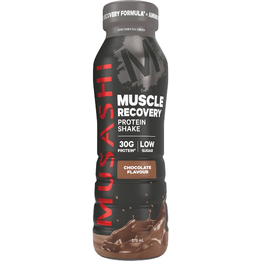 Musashi Protein Shake Muscle Recovery Chocolate