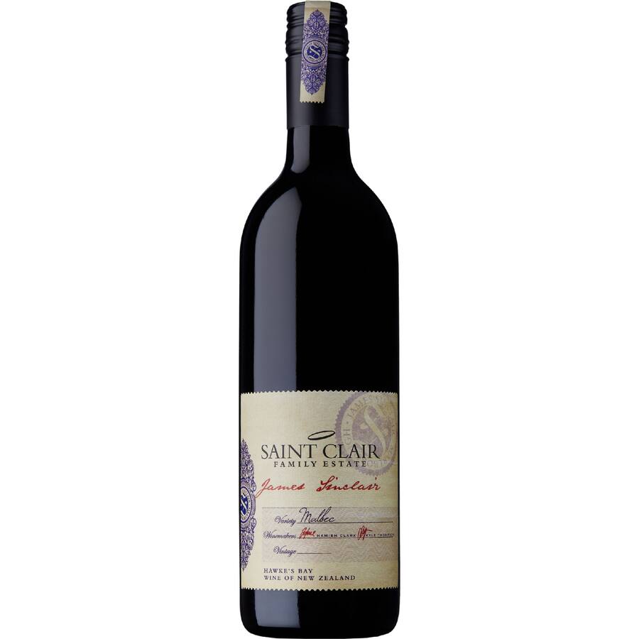 Saint Clair Family Estate Malbec James Sinclair