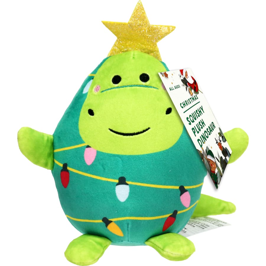 Christmas Squishy Plush Toy Dinosaur