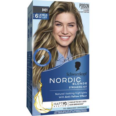 nordic blonde hair colour streaking kit m1