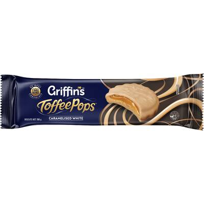 griffins toffee pops chocolate biscuits caramelised white chocolate