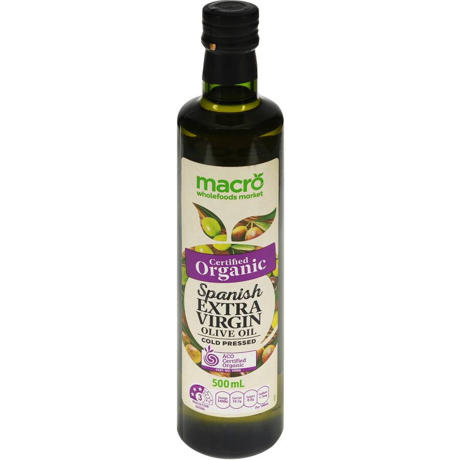 Macro Organic Olive Oil Spanish Extra Virgin