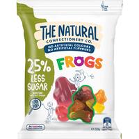 The Natural Confectionery Co. Lollies Frogs Reduced Sugar