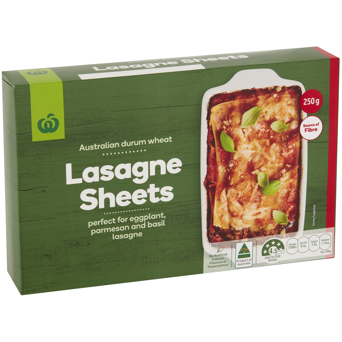 Woolworths Instant Lasagne Sheets 250g | bunch