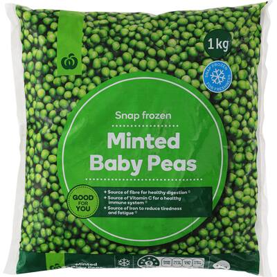 woolworths frozen minted baby peas 