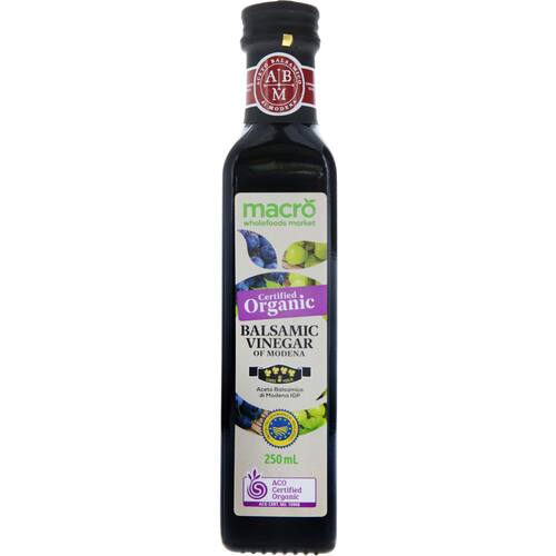 Macro Organic Balsamic Vinegar 250g bunch