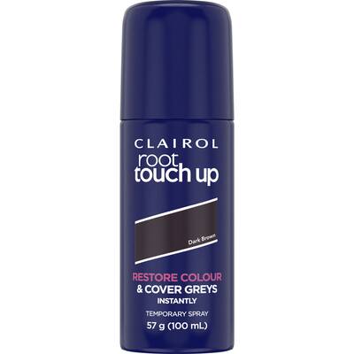 clairol root touch up spray hair colour dark brown