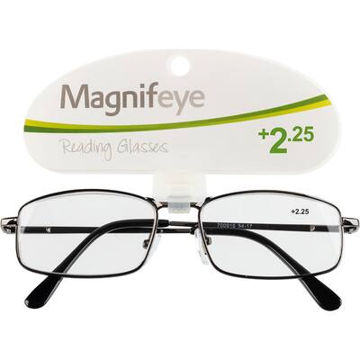 magnifeye reading glasses style a +2.25