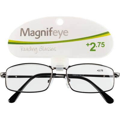 magnifeye reading glasses style a +2.75