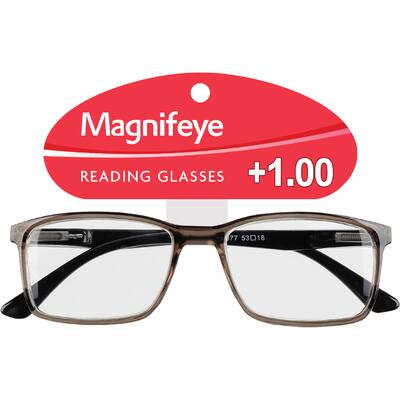 magnifeye reading glasses style b +1.00