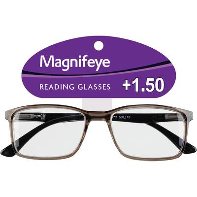magnifeye reading glasses style b +1.50
