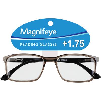 magnifeye reading glasses style b +1.75
