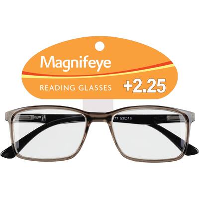 magnifeye reading glasses style b +2.25