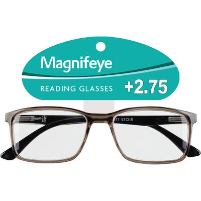 magnifeye reading glasses style b +2.75