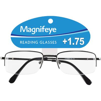 magnifeye reading glasses style d +1.75