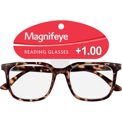 magnifeye reading glasses style e +1.00