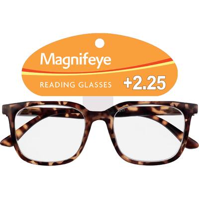 magnifeye reading glasses style e +2.25