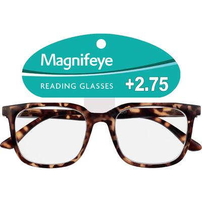magnifeye reading glasses style e +2.75