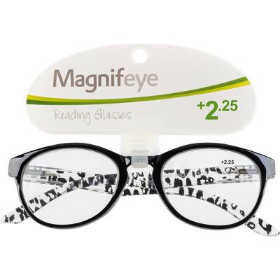 magnifeye reading glasses style f +2.25