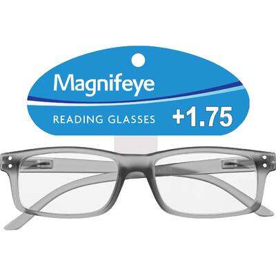 magnifeye reading glasses style h +1.75