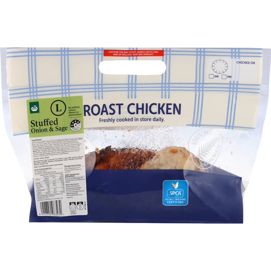 Woolworths Hot Roast Chicken Sage & Onion Large