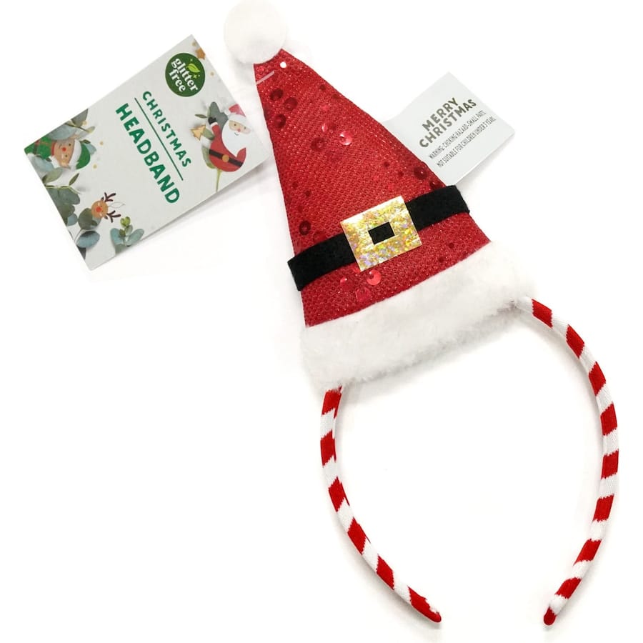 Christmas Santa Head Band