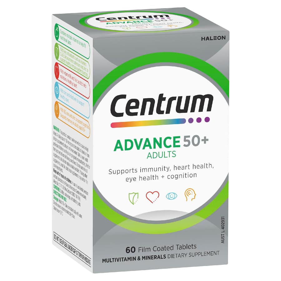 Centrum Advance 50+ Daily Multivitamin Supplement