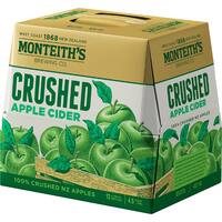 monteith's cider crushed apple
