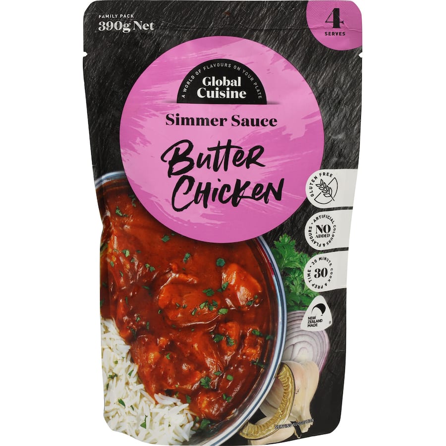 Global Cuisine Coating Butter Chicken