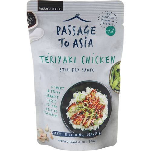 Passage To Asia Stir Fry Sauce Teriyaki Chicken