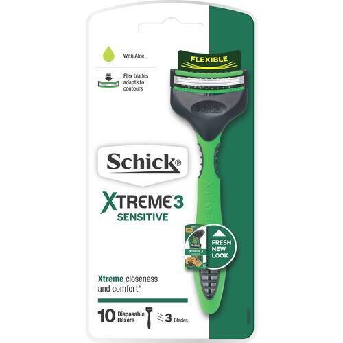 Schick Xtreme 3 Disposable Razors Sensitive