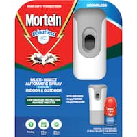 mortein indoor & outdoor prime multi insect automatic spray odourless