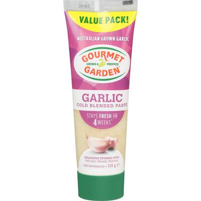 gourmet garden fresh vegetable garlic paste