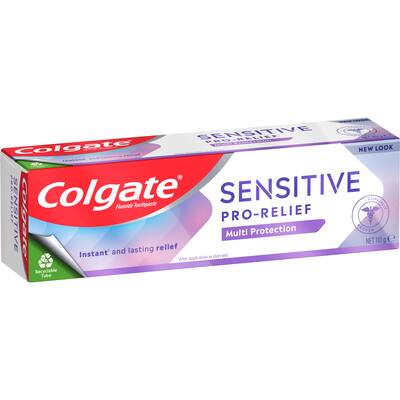 colgate sensitive toothpaste pro relief multi protection