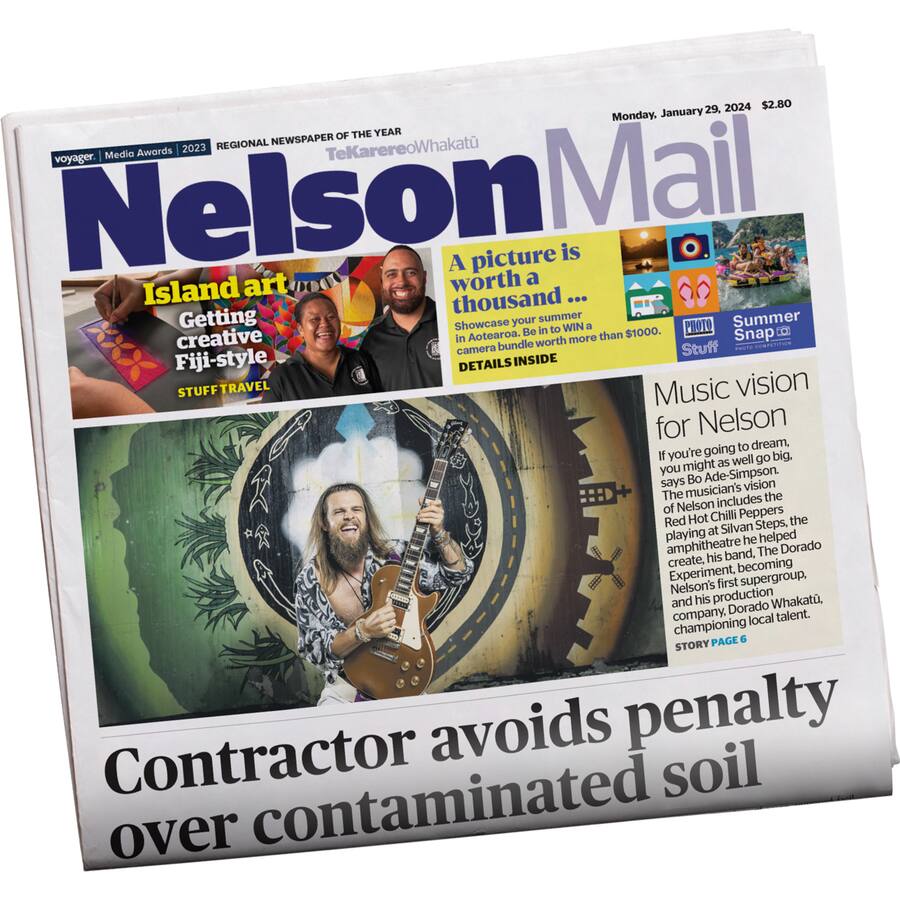 Nelson Mail Newspaper Saturday Edition