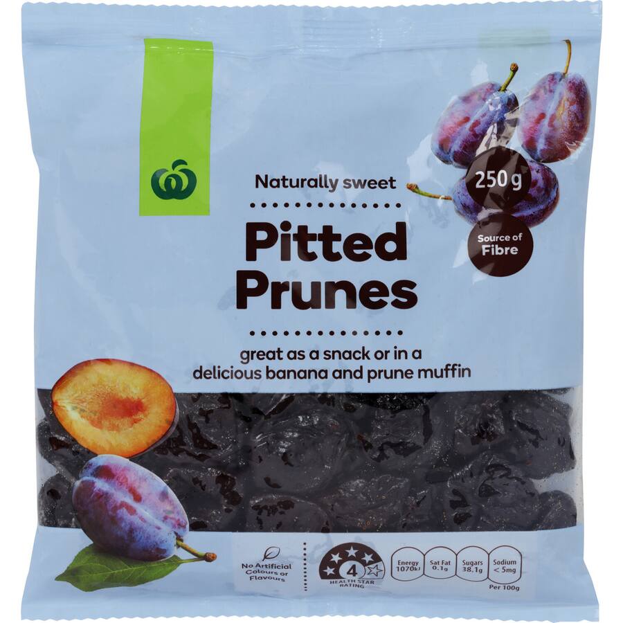 Woolworths Prunes Pitted