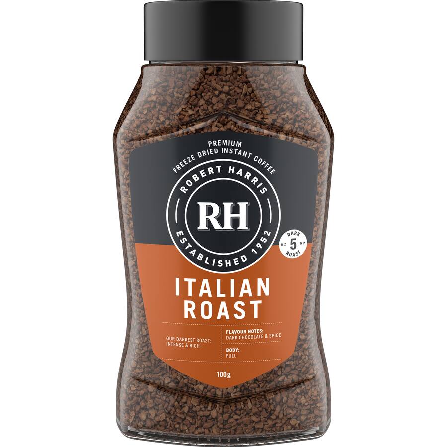 Robert Harris Freeze Dried Instant Coffee Italian Roast