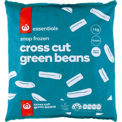 essentials frozen cross cut green beans 