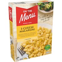 On The Menu Entree 3 Cheese Macaroni 260g