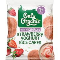 Strawberry Yoghurt Rice Cakes
