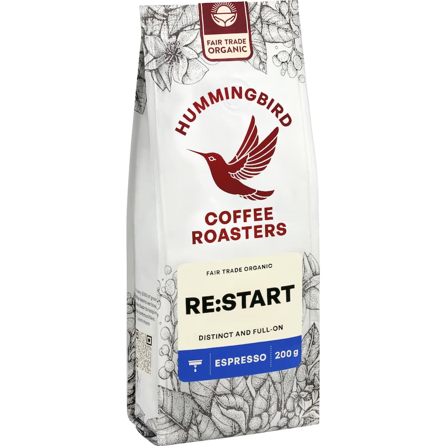 Hummingbird Espresso Grind Re:start Organic Fair Trade