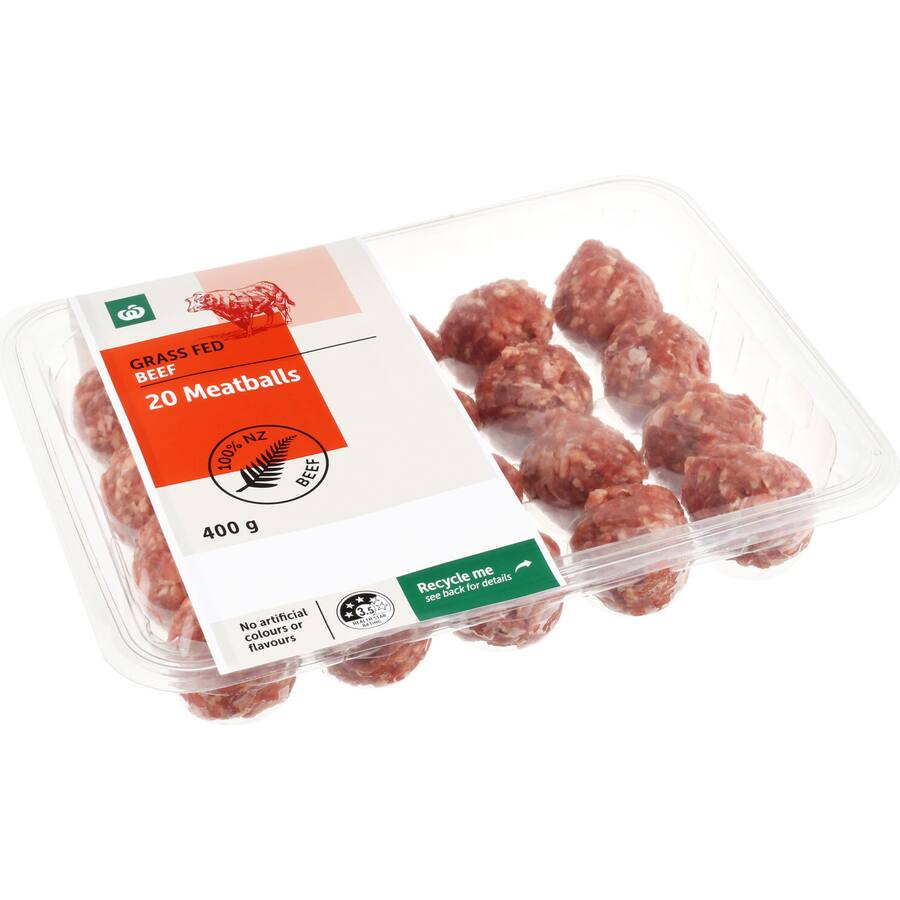 Woolworths Nz Beef Meatballs