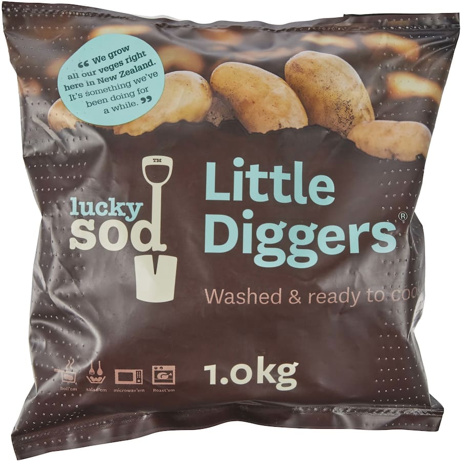 Lucky Sod Fresh Vegetable Potatoes Little Diggers