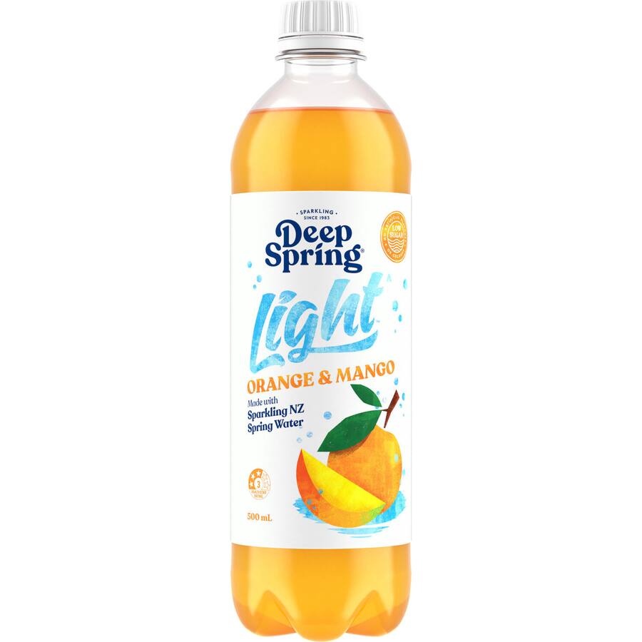 Deep Spring Light Soft Drink Orange & Mango