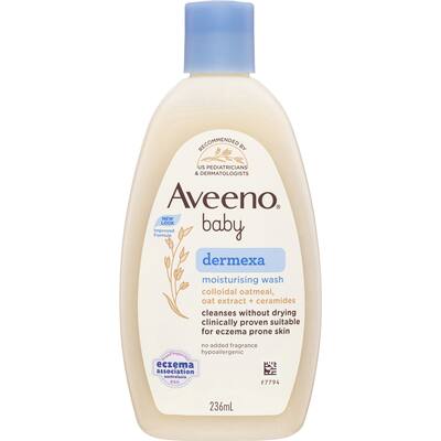 aveeno dermexa baby body wash 