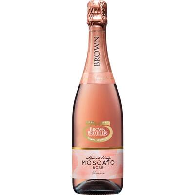 brown brothers sparkling moscato rose 